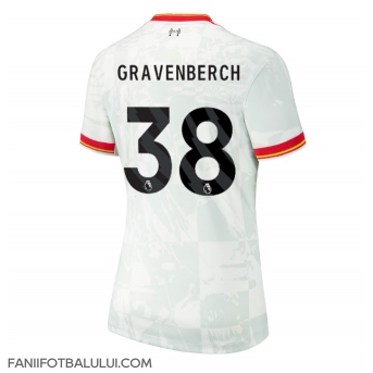 Liverpool Ryan Gravenberch #38 Tricou Fotbal Replică 2024-25 Femei Treilea